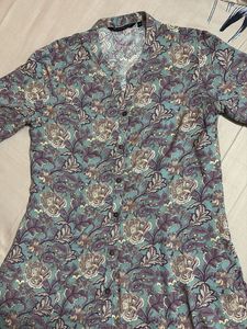 Floral Print kurta