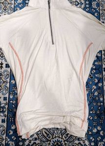 Casual White Pullover Top