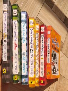 7 bokk COMBO -DIARY OF A WIMPY KIDS
