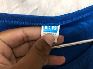 Blue Short Sleeve T Shirt