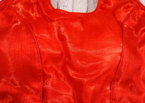 Deep Neck Sleeveless Blouse