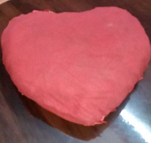Red Heart Pillow