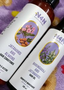 N4N BHRINGARAJ,JATAMANSI HAIR OIL