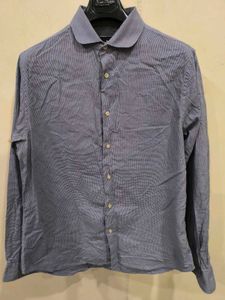 Black And White Pattern Shirt From Blackberrys.