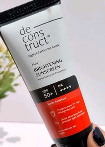 Deconstruct Fluid Brightening Sunscreen