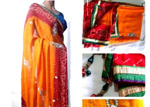 Gorgeous Rajasthani  Saree ✨