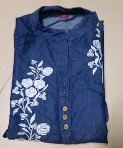 Unused Denim Kurti