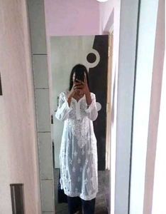 Elegant White Chikankari Suit – Timeless Grace &amp; C