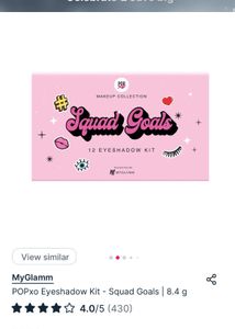 Pop Xo Squad Goals Eyeshadow Palette