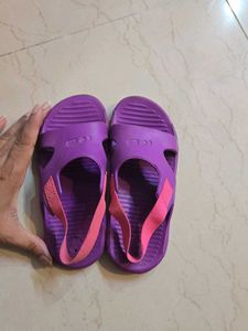 Purple And Pink Slide ons (LIKE NEW) 💜🩷