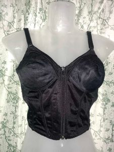 Vintage Black Corset Bra
