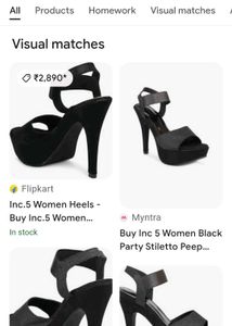 Black Platform Heels
