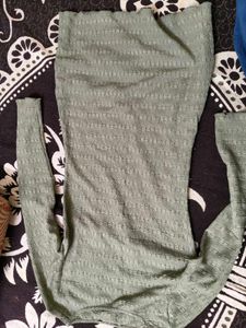 Green Long Sleeve Dress