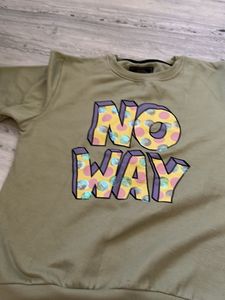 one short t shirt and 1 full sleeve