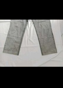 Zara Straight Fit Grey Denim