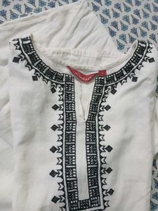 Elegant White Kurta Set
