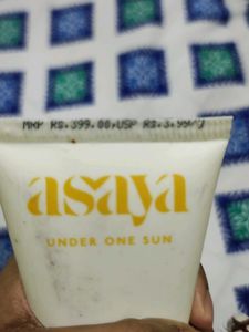 Asaya D-Tan Face Cleanser 80% Left