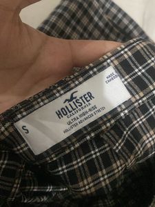 Checked Short Skirt