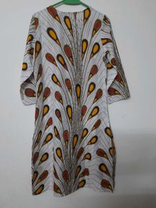 Afgani Print Kurti Top Wear Office College Insta