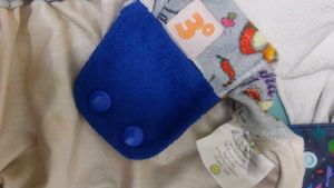 Two Super Bottoms Cloth Diaper With Pads