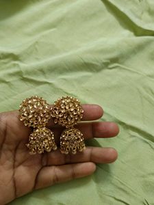Beautiful Kundan Jhumkaa