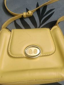 Cute Yellow Handbag