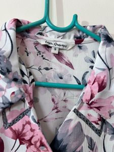 Floral Print Crop Top from Latin quarters