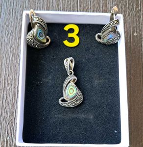 Vintage Silver Jewelry Set