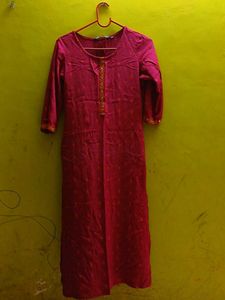 Elegant Pink Kurti