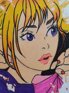 Water Splash Painting