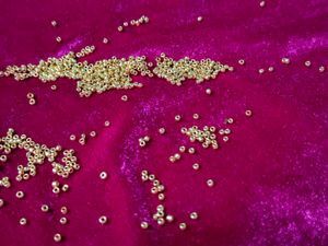 Golden Sugar Beads