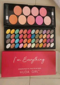 Eyeshadow Plus Blush Pallet