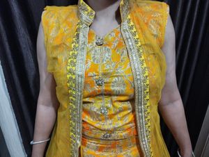Sale Sale Sale...Yellow Gown + Lehnga