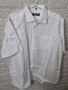 Eterna White Casual Shirt