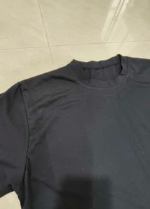 Graphic Print Black T-shirt