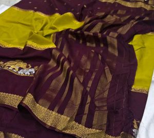 Mysore crepe imitation