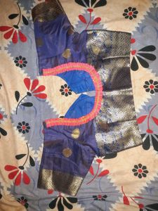 Banarasi Saree With Stitched Blouse