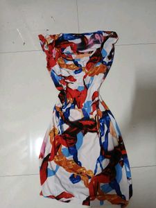 Efua Multicolor Print Dress