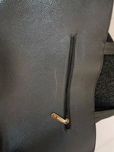 Leather Shoulder Tote Bag