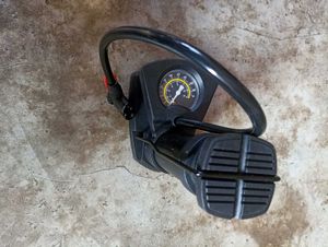 Foot Air Pump with Gauge