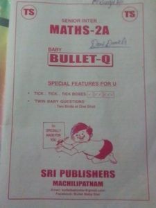 IPE Senior Inter Maths 2a Baby Bullet Fixed Questi