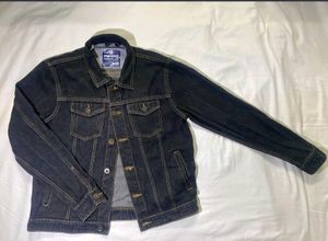 MEGHZ Casual Co. Black Denim Jacket - M