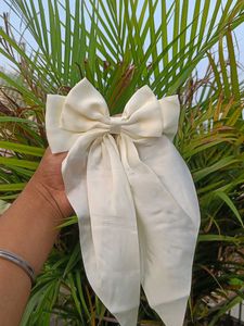Elegant White Bow