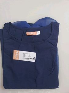 Organza Sleeves Top Large(Bust 34)