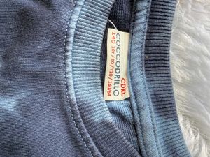 Blue Tie-Dye Sweatshirt