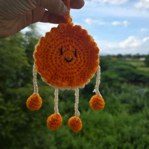 Crochet Biscuit Character Toy And Key Chain