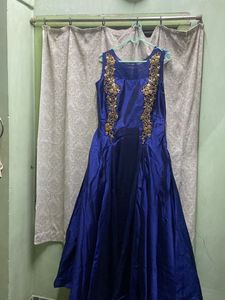 Navy Blue Gown