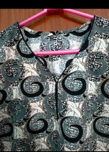 Vintage Print Short Kurti - Bundle of 3
