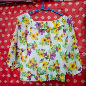 Flower Design Top