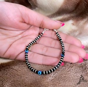 Real Silver 925 Evil Eye Anklet
